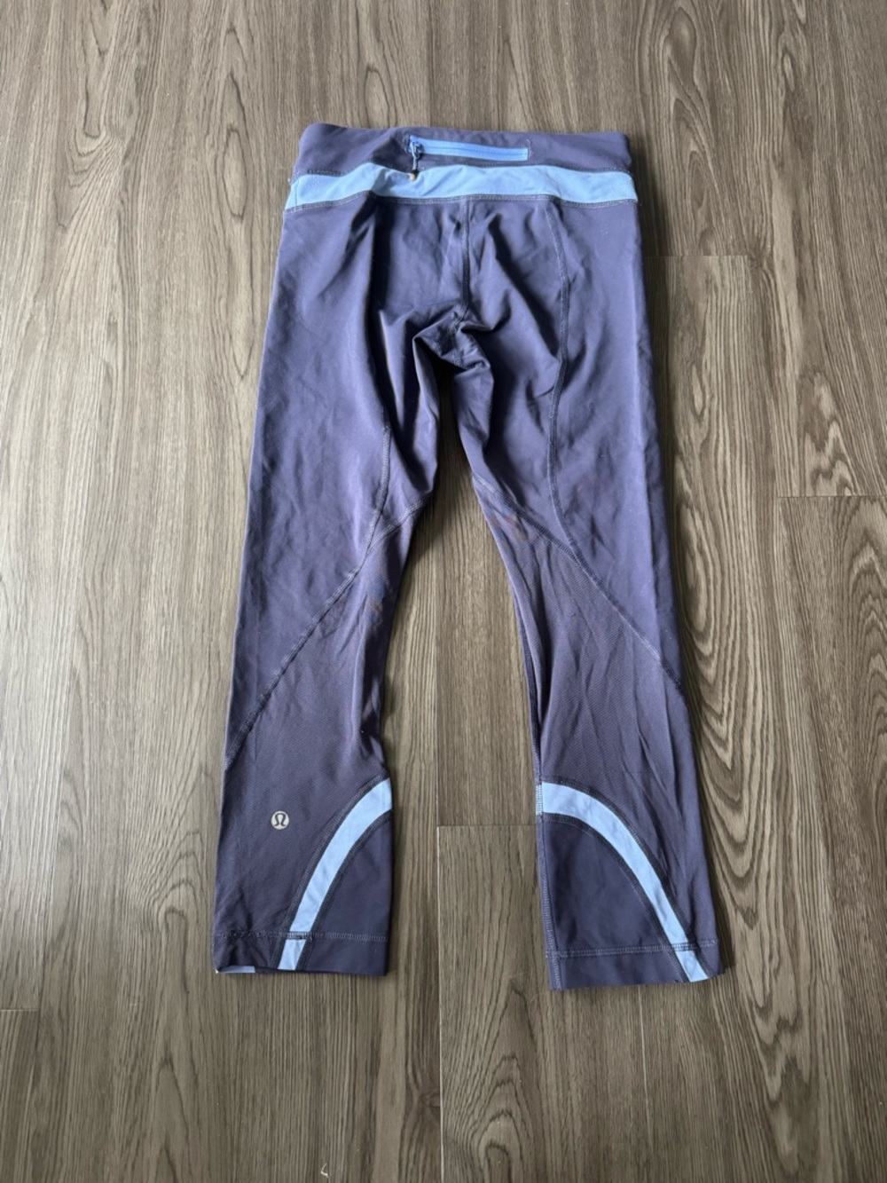 lululemon athletica blue two tone Leggings